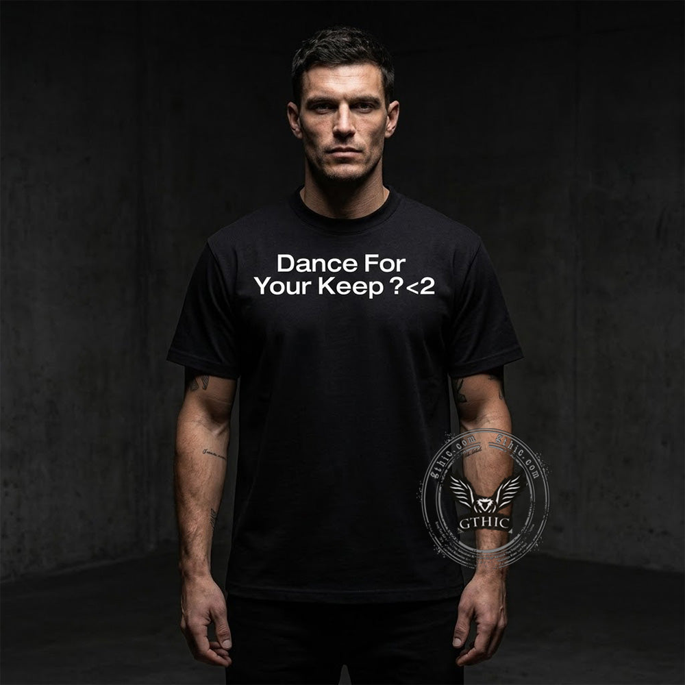 American Street Dance For Your Keep Print T-shirt | Gthic.com