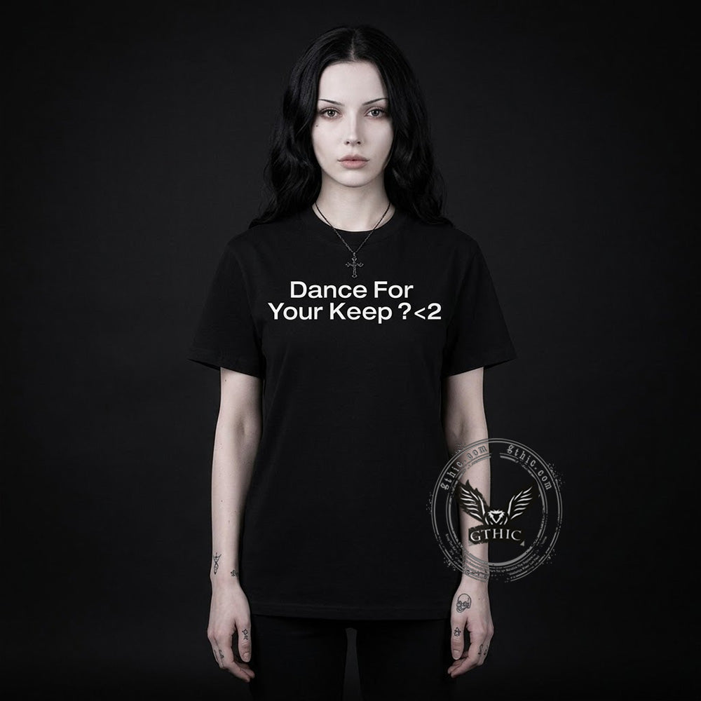 American Street Dance For Your Keep Print T-shirt | Gthic.com