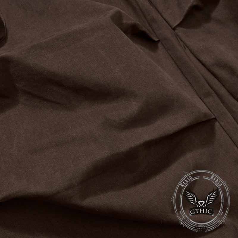 American Street Letter Print Multi-Pocket Cargo Pants