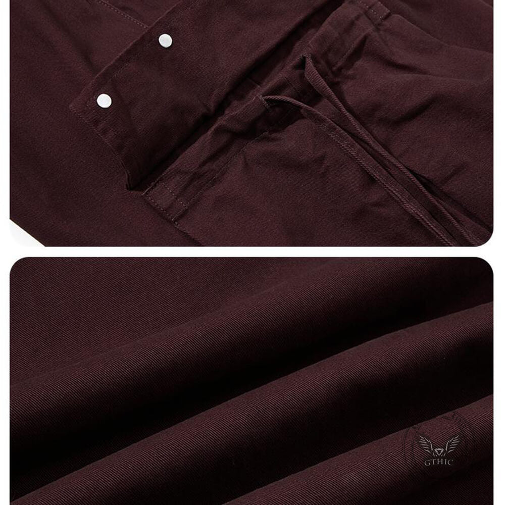 American Street Multi-Pocket Straight-Leg Cargo Pants | Gthic.com
