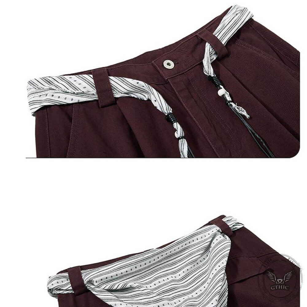 American Street Multi-Pocket Straight-Leg Cargo Pants | Gthic.com