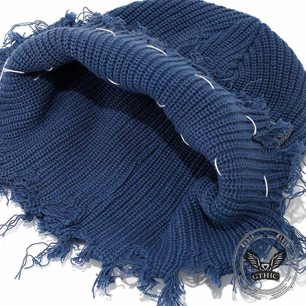 American Street Patch Design Ripped Beggar Hat