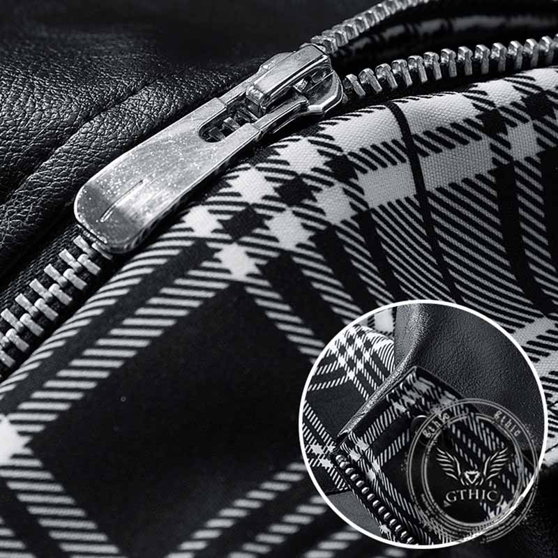 American Street PU Leather Loose Motorcycle Jacket