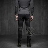 American Street Ripped Slim Fit Stretch Cotton Jeans | Gthic.com