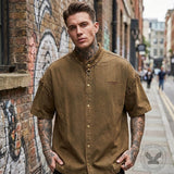 American Street Studs Distressed Loose-Fit T-Shirt | Gthic.com