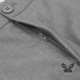 American Style Solid Color Wide-Leg Scimitar Pants