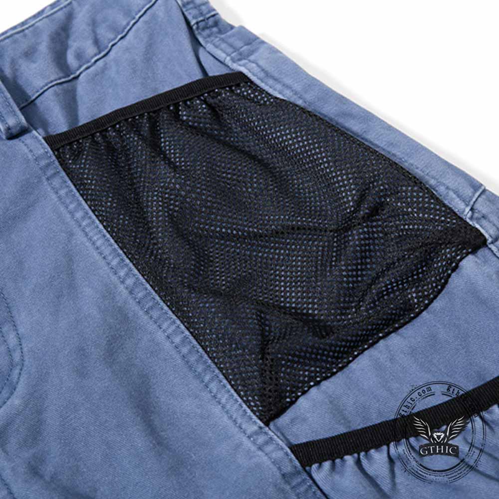 American Vintage Loose Multi-Pocket Cargo Shorts