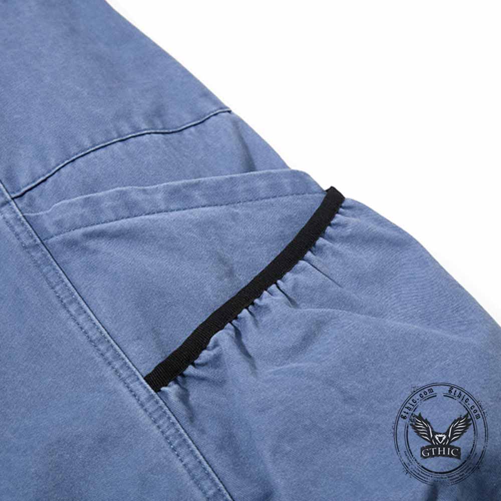 American Vintage Loose Multi-Pocket Cargo Shorts