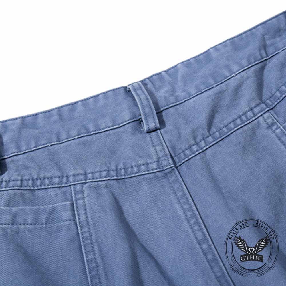 American Vintage Loose Multi-Pocket Cargo Shorts