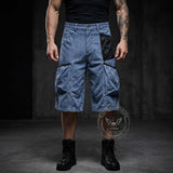 American Vintage Loose Multi-Pocket Cargo Shorts | Gthic.com