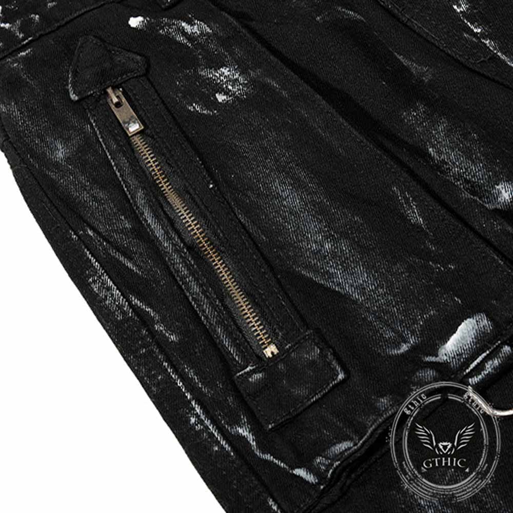 American Wasteland-Style Faux Two-Piece Cargo Pants