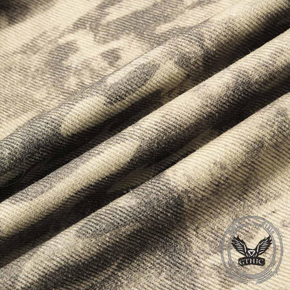 American Wasteland-Style Faux Two-Piece Cargo Pants