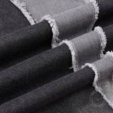 American Wasteland-Style Patchwork Distressed Wide-Leg Jeans