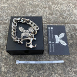 Anchor Cuban Chain Stainless Steel Marine Bracelet