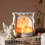 Angel Fireplace Crystal Aromatherapy Night Light Figurine | Gthic.com
