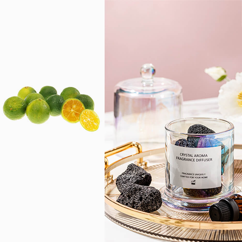 Aroma Diffuser Crystal Cup Essential Oil Home Figurine
