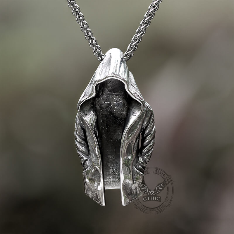 Assassin Windbreaker Stainless Steel Pendant | Gthic.com