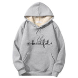 Be Your Own Kind Of Beautiful Crew Collar Hoodie | Gthic.com