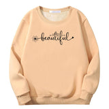 Be Your Own Kind Of Beautiful Crew Collar Sweatshirt | Gthic.com