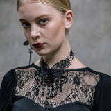 Black Rose Lace Gothic Choker | Gthic.com