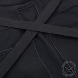 Black Strappy Cross Design Sleeveless Crop Top
