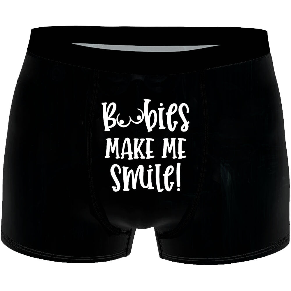 Boobies Make Me Smile Men’s Boxer Brief | Gthic.com
