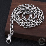 Cable Link Chain Sterling Silver Necklace | Gthic.com