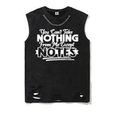 Can't Take Nothing From Me Except Notes T-shirt Vest Top | Gthic.com