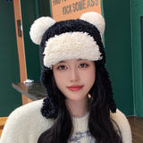 Cartoon Panda Trapper Hat 01 | Gthic.com