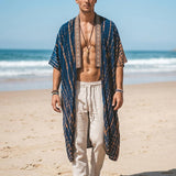 Casual Beach Vacation Cardigan Sun-Protection Robe | Gthic.com