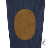 Casual Color-Blocked Stand Collar Corduroy Sweatshirt