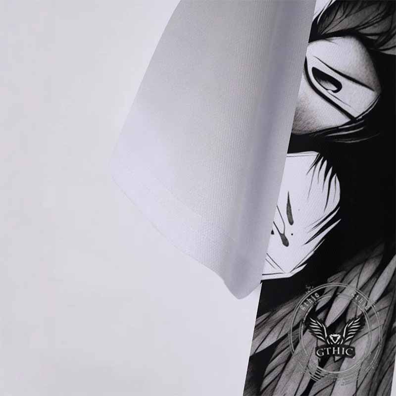 Casual Eagle Print Short Sleeve Polo shirt 03 | Gthic.com