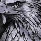 Casual Eagle Print Short Sleeve Polo shirt