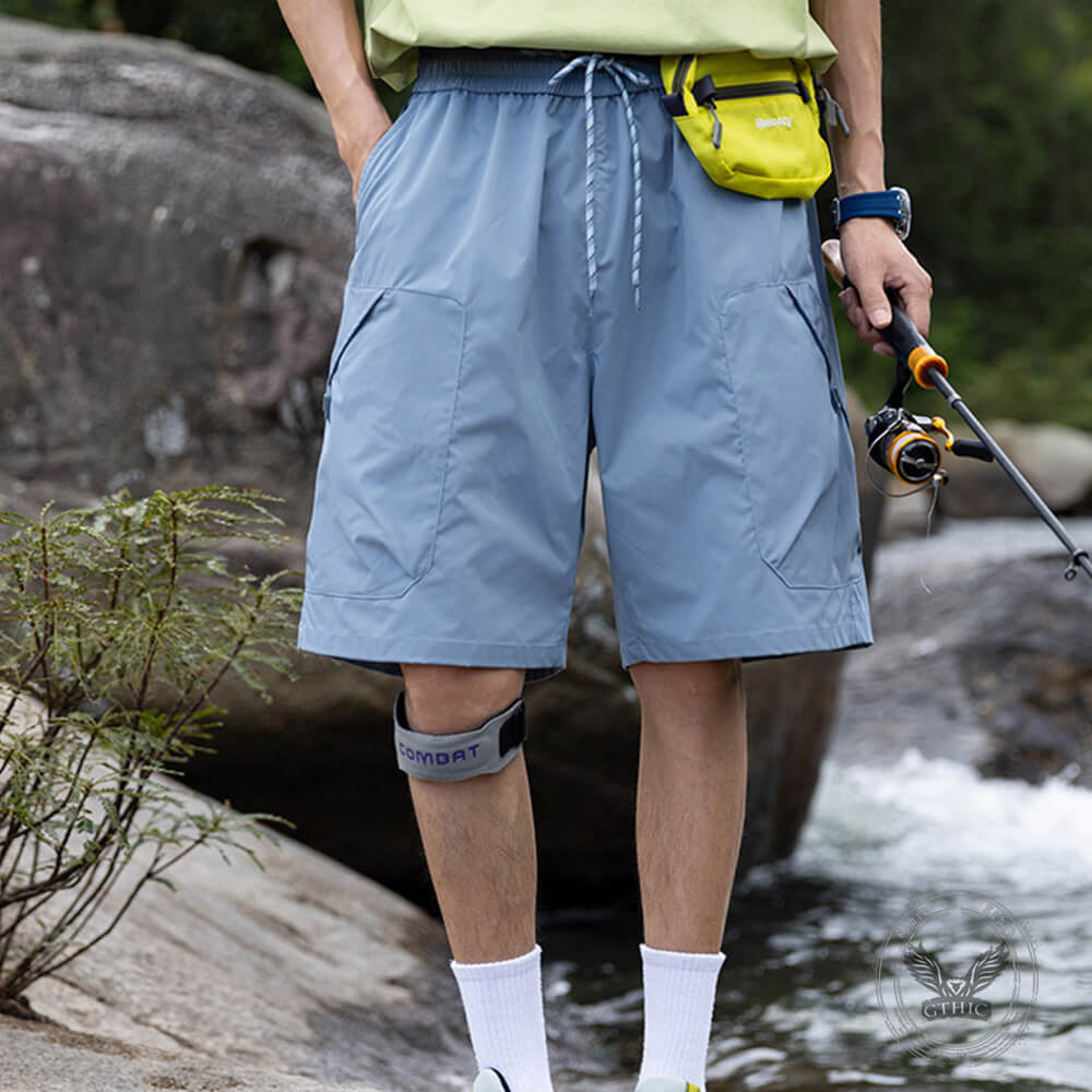 Casual Outdoor Multiple Pockets Sports Cargo Shorts