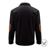 Casual Outdoor Stand Collar Corduroy Knit Sweatshirt