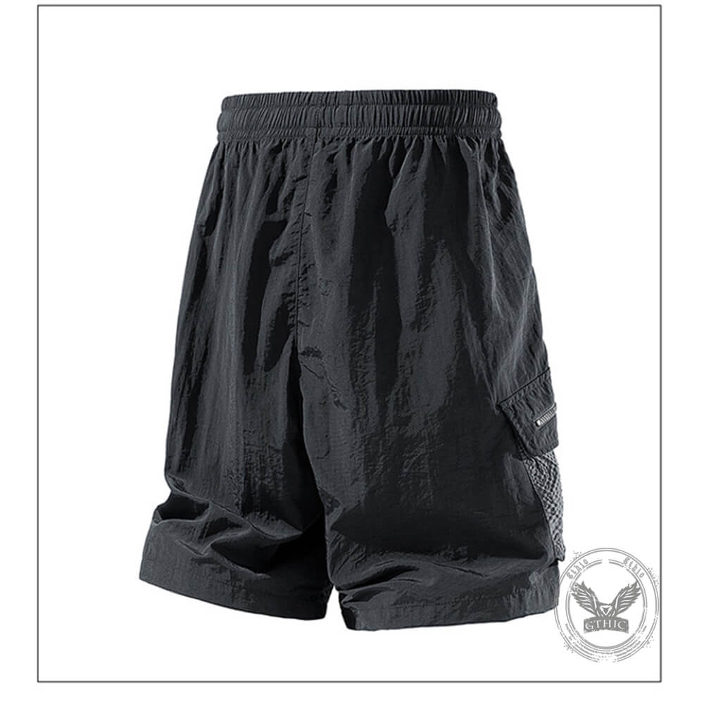 Casual Quick-Dry Multi-Pocket Sports Shorts