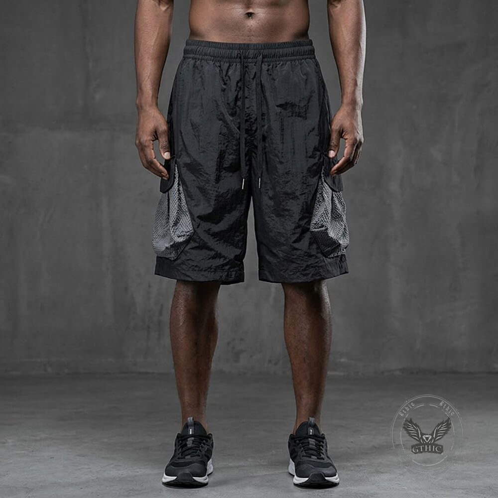 Casual Quick-Dry Multi-Pocket Sports Shorts | Gthic.com
