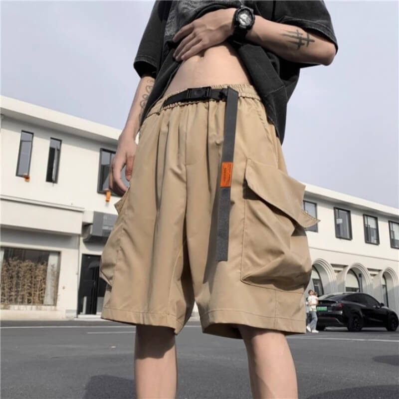 Casual Thin Breathable Multi-Pocket Cargo Shorts
