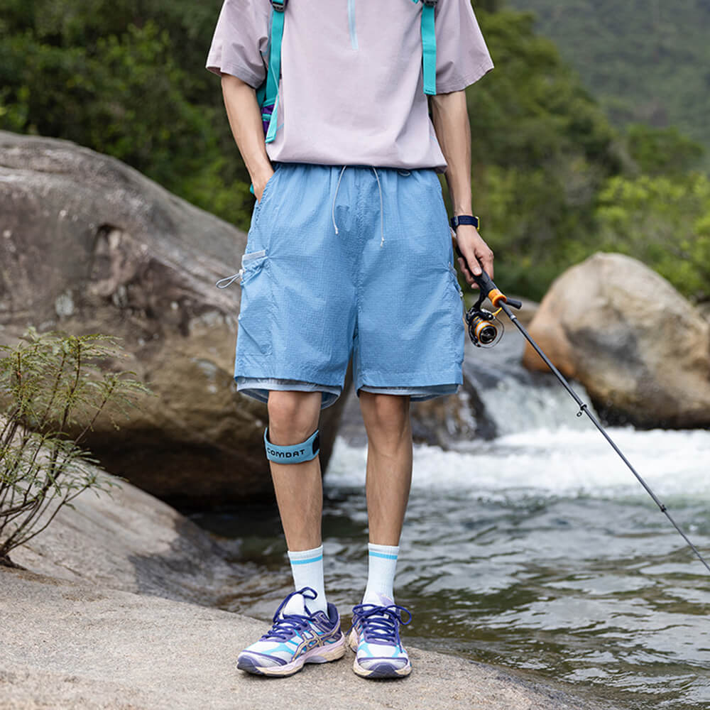 Casual Waterproof Loose-Fit Outdoor Sports Shorts