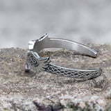 Celtic Eagle Stainless Steel Viking Bracelet | Gthic.com