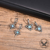 Celtic Knot Moonstone Stainless Steel Earrings 01 | Gthic.com