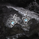 Celtic Knot Moonstone Stainless Steel Earrings