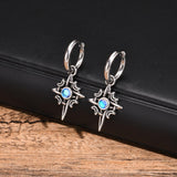 Celtic Knot Moonstone Stainless Steel Earrings