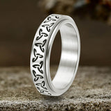 Celtic Knot Stainless Steel Spinner Ring | Gthic.com