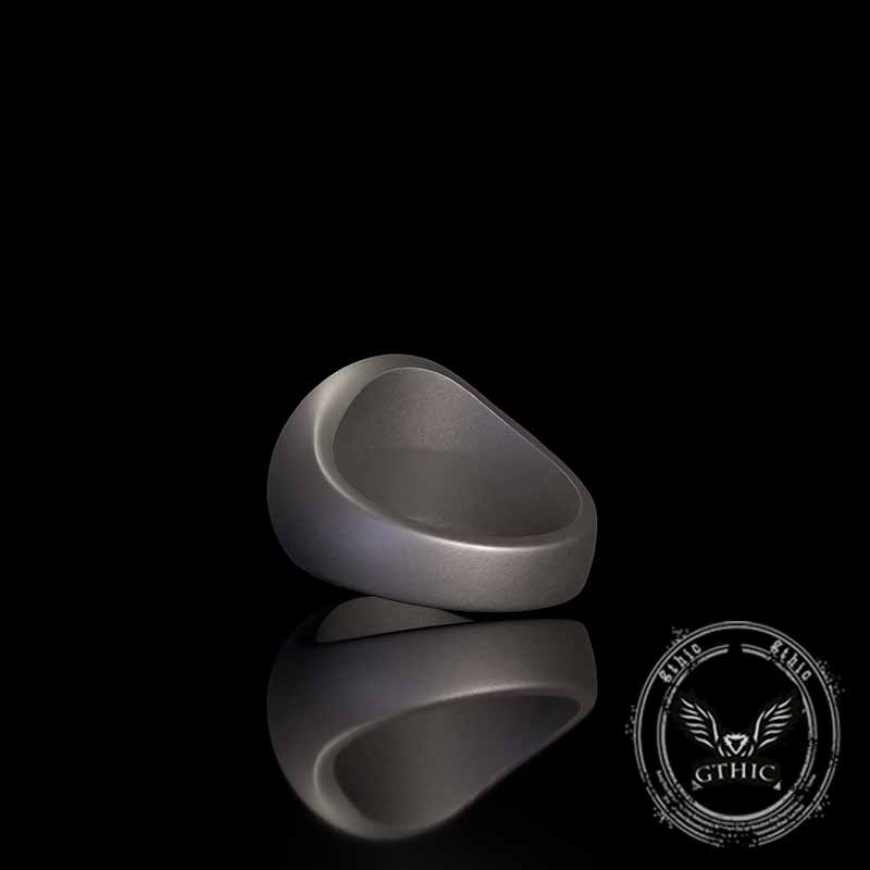 Celtic Knot Thor's Hammer Rune Sterling Silver Ring