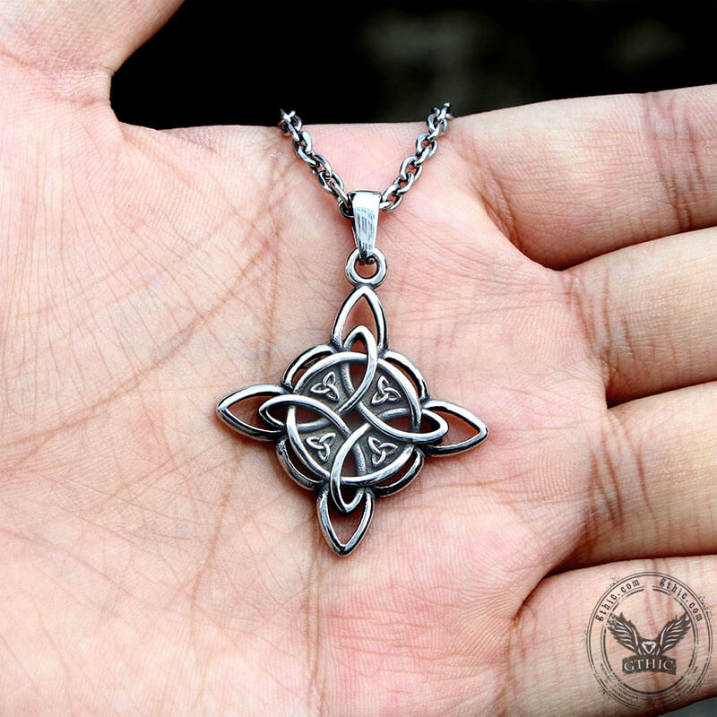 Celtic Triquetra Stainless Steel Pendant