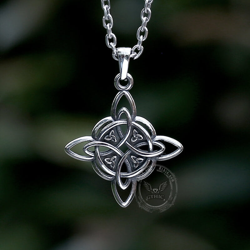 Celtic Triquetra Stainless Steel Pendant | Gthic.com