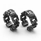 Chain Design Stainless Steel Ear Cuffs | Gthic.com
