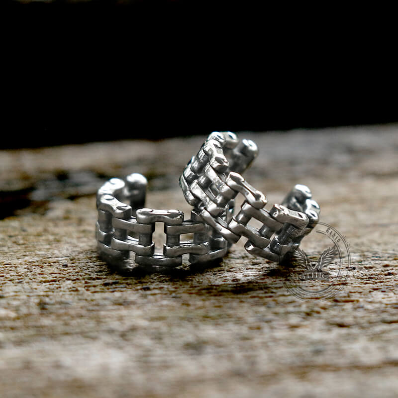 Chain Design Stainless Steel Ear Cuffs | Gthic.com