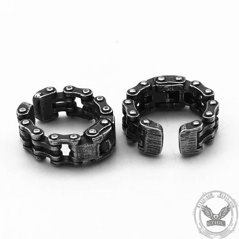 Chain Design Stainless Steel Ear Cuffs | Gthic.com